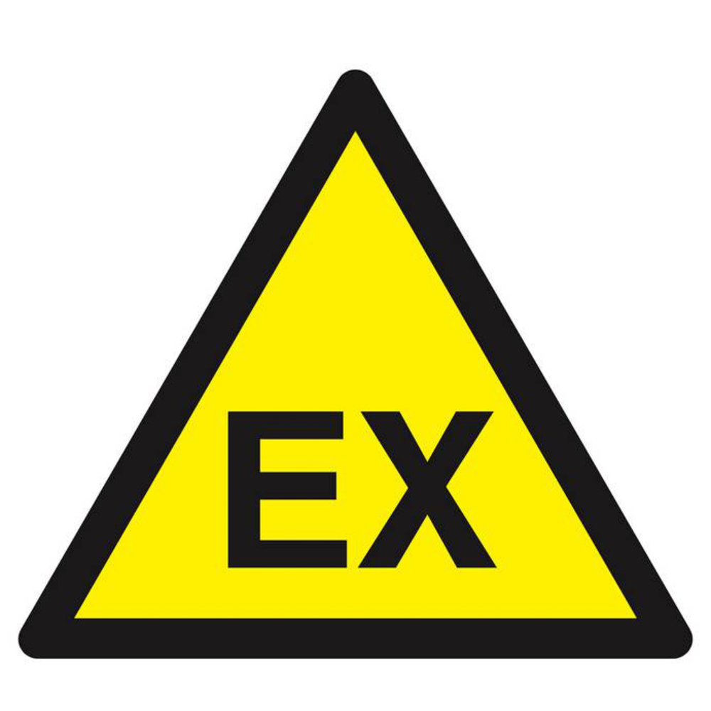 Panneau rigide DANGER ATMOSPHERE EXPLOSIVE 300X300X300MM TALIAPLAST - 629327