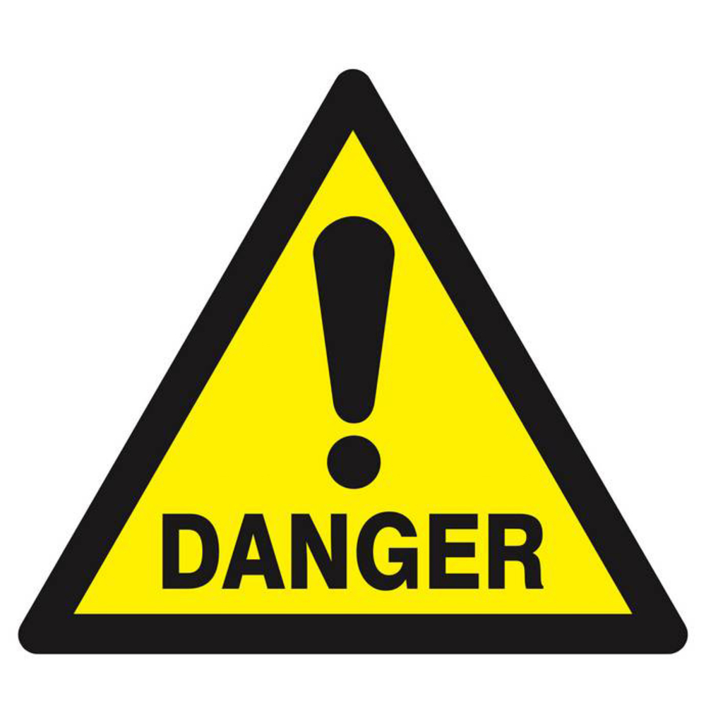 Panneau rigide DANGER 300X300X300MM TALIAPLAST - 629330