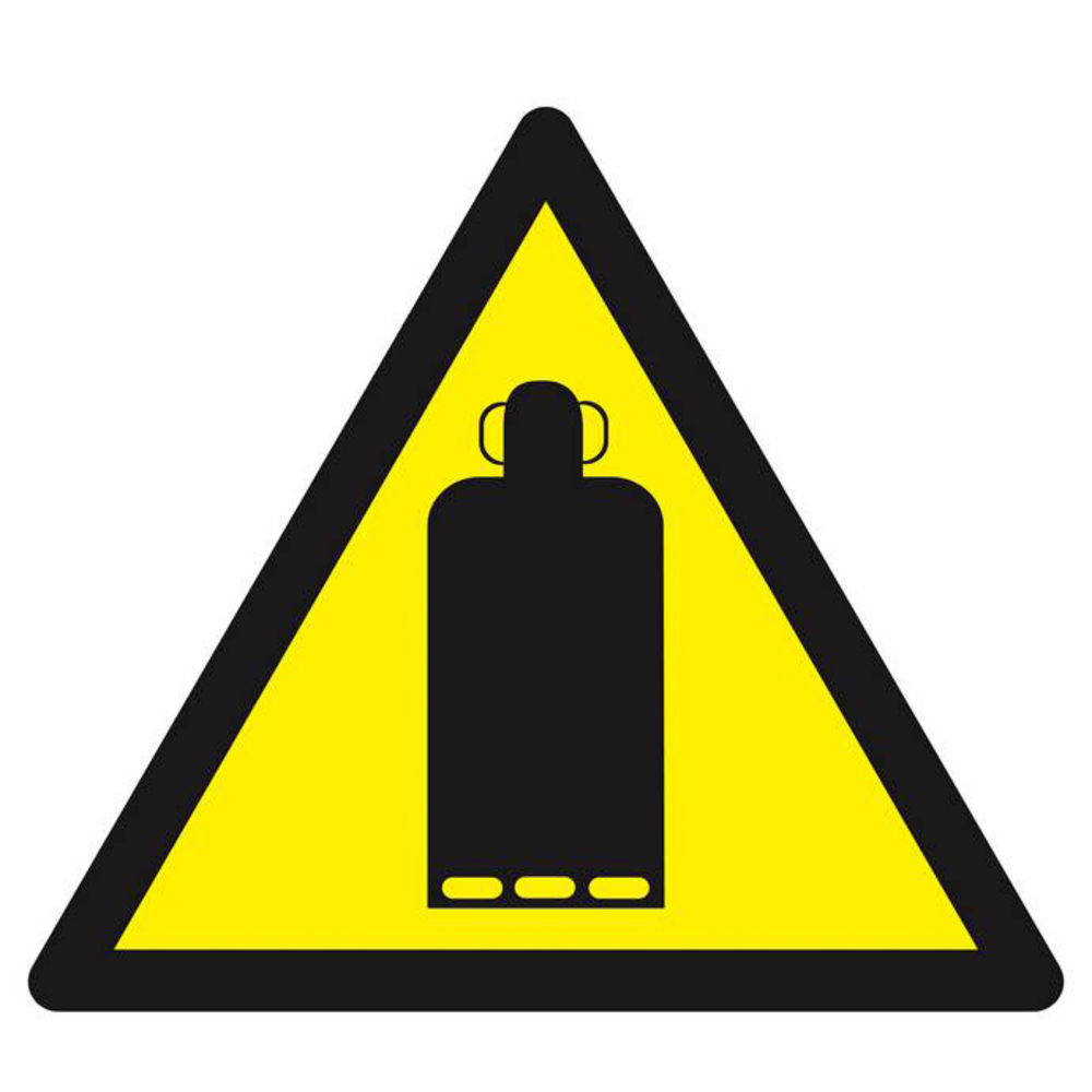 Panneau rigide DANGER BOUTEILLE DE GAZ 300X300X300MM TALIAPLAST - 629336