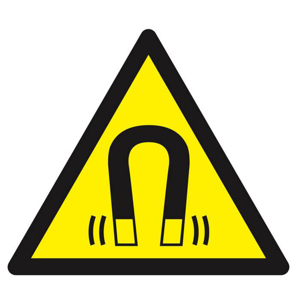 Panneau rigide DANGER, CHAMP MAGNETIQUE 300X300X300MM TALIAPLAST - 629337