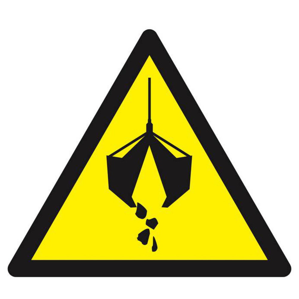 Panneau rigide DANGER ENGIN DE LEVAGE 300X300X300MM TALIAPLAST - 629349