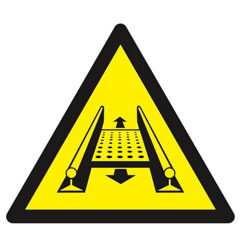 Panneau rigide DANGER INSTALLATION MOBILE 300X300X300MM TALIAPLAST - 629350