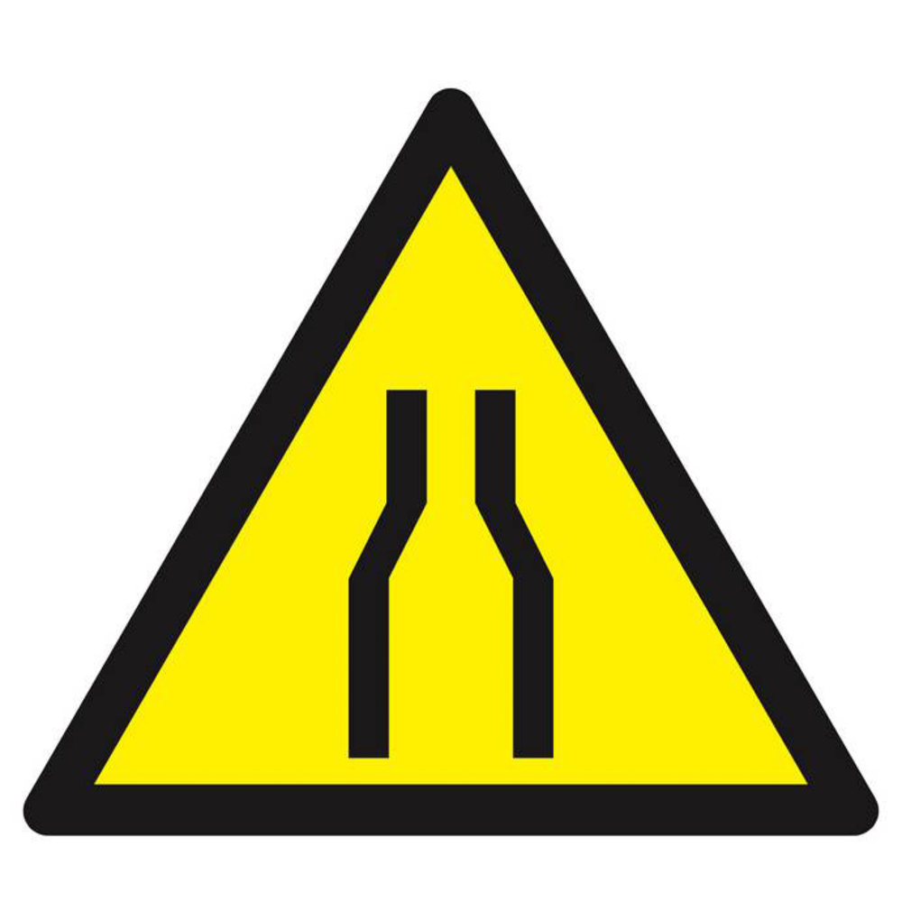 Panneau rigide DANGER RETRECISSEMENT 300X300X300MM TALIAPLAST - 629351