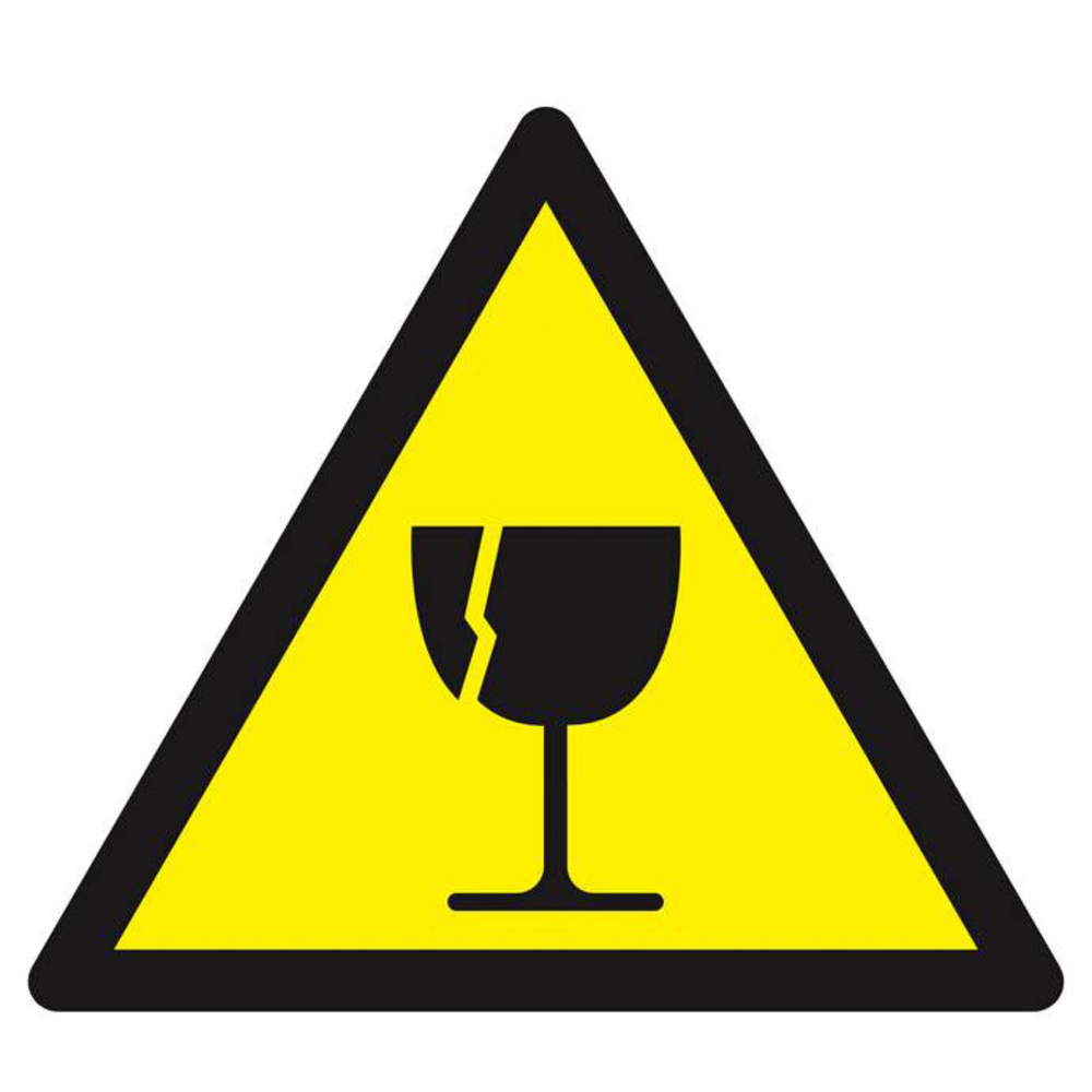 Panneau rigide DANGER FRAGILE 300X300X300MM TALIAPLAST - 629365