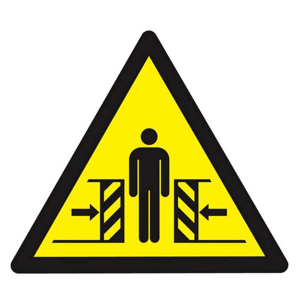 Panneau rigide DANGER, ECRASEMENT 100X100X100MM TALIAPLAST - 629902