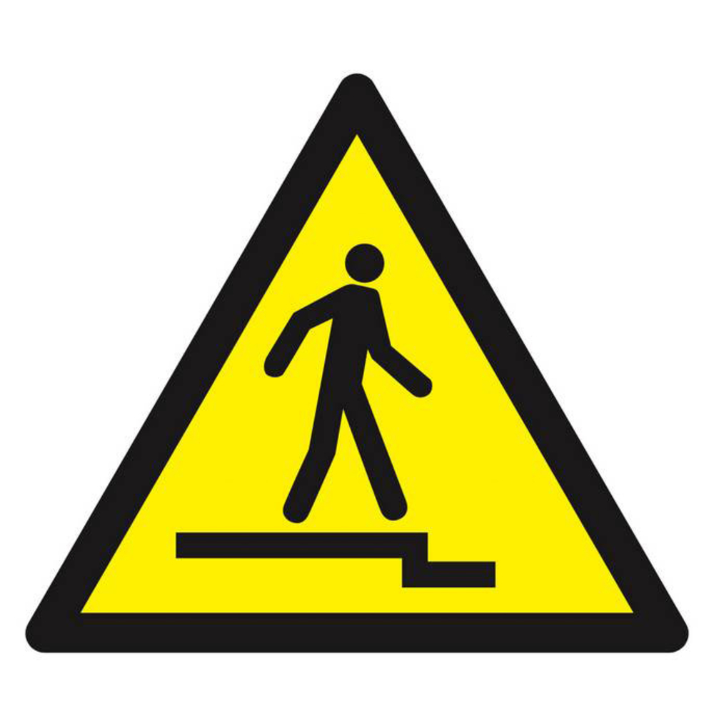 Panneau rigide ACCES ACCIDENTE VERS LE BAS 100X100X100MM TALIAPLAST - 629966