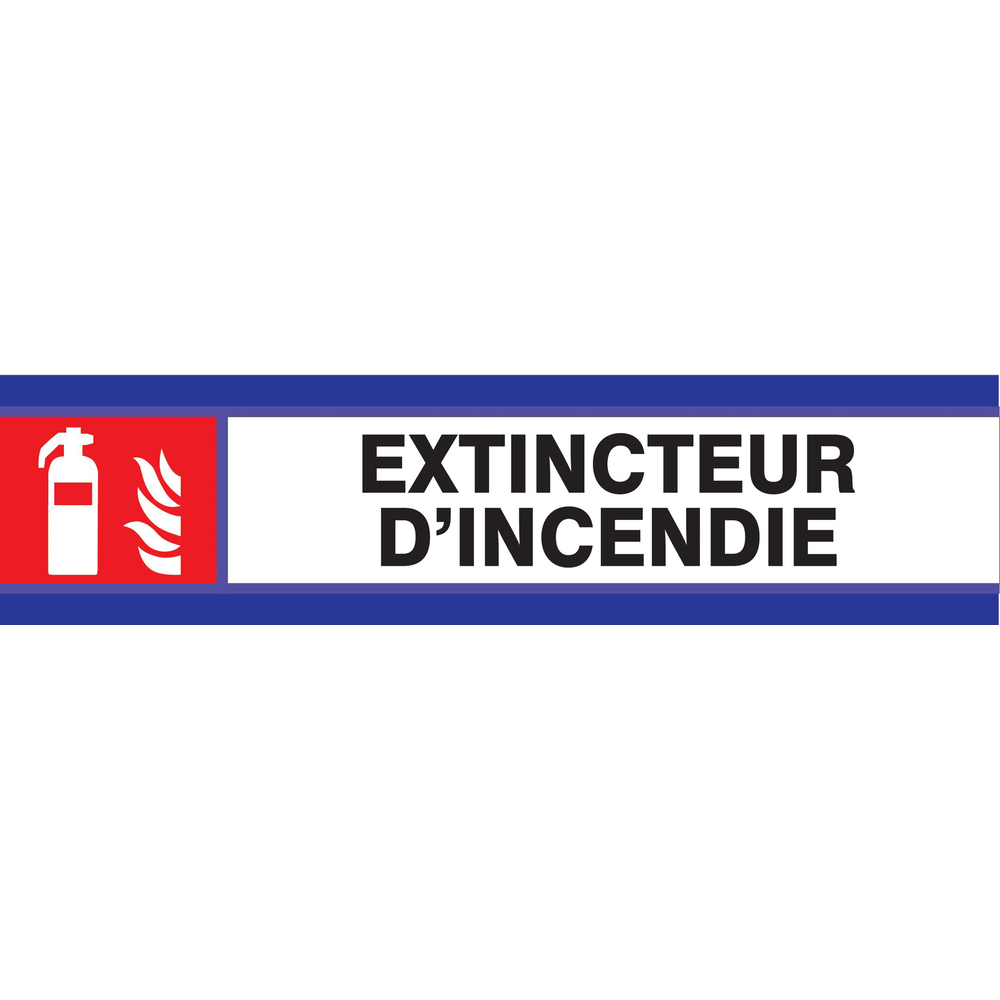 PANNEAU EXTINCTEUR D-SIGN 180X45MM TALIAPLAST - 630102
