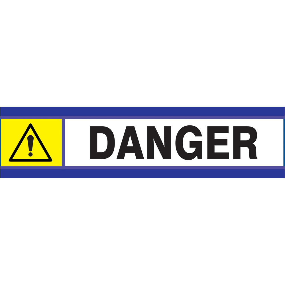 PANNEAU DANGER D-SIGN 180X45MM TALIAPLAST - 630303