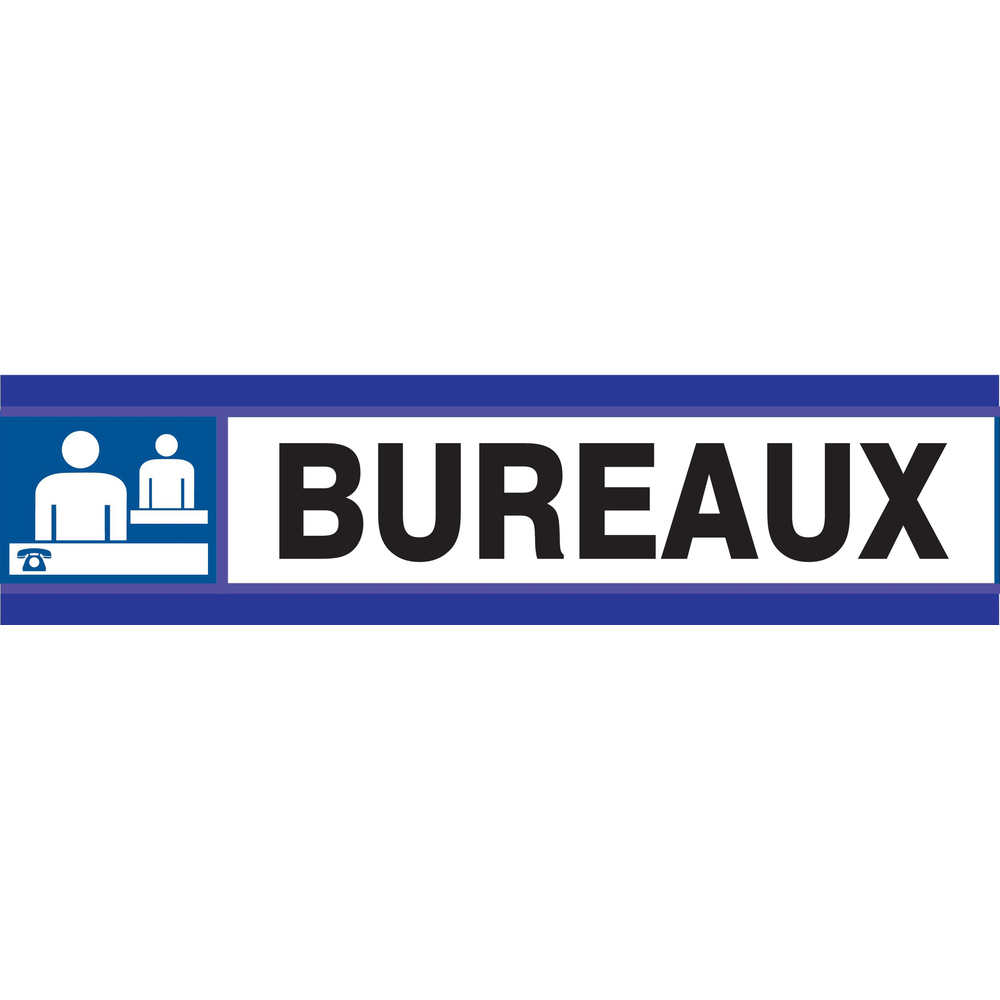 PANNEAU BUREAUX D-SIGN 180X45MM TALIAPLAST - 630606