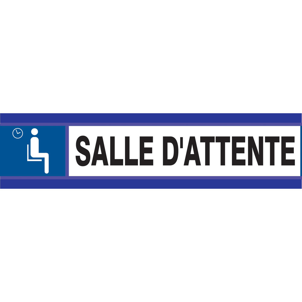 PANNEAU SALLE D'ATTENTE D-SIGN 180X45MM TALIAPLAST - 630622