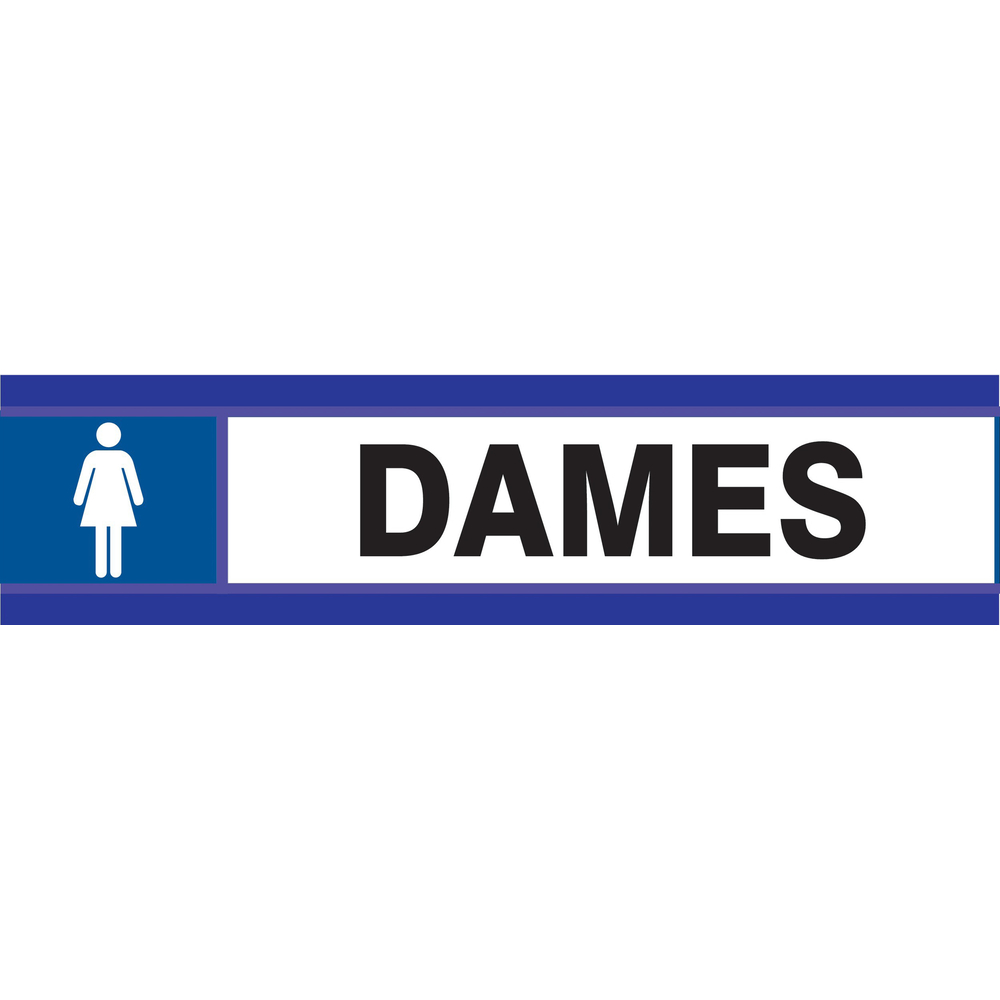 PANNEAU TOILETTES DAMES D-SIGN 180X45MM TALIAPLAST - 630633