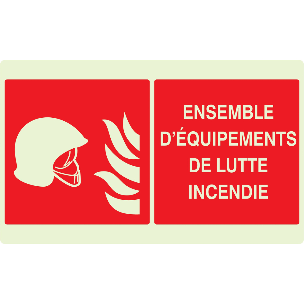 EQUIPEMENTS DE LUTTE CONTRE L'INCENDIE LUMIN. 330x200mm TALIAPLAST - 631112
