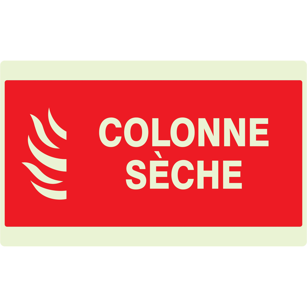PANNEAU COLONNE SECHE LUMINESCENT 330X200MM TALIAPLAST - 631116