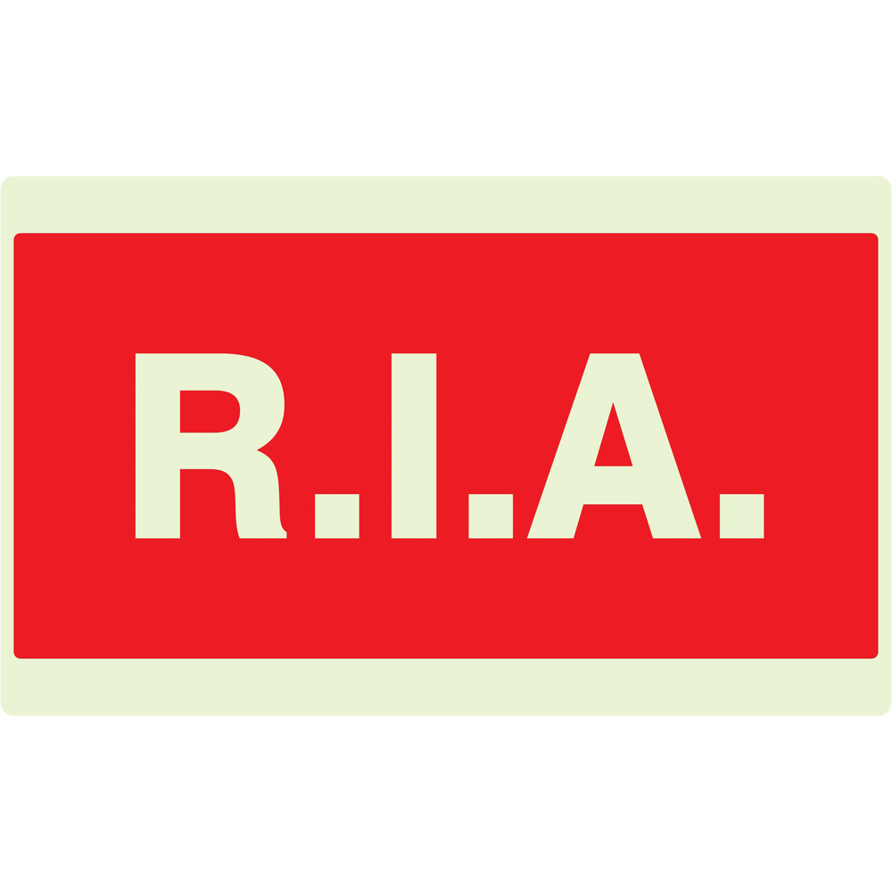 PANNEAU R.I.A LUMINESCENT 330X200MM TALIAPLAST - 631123
