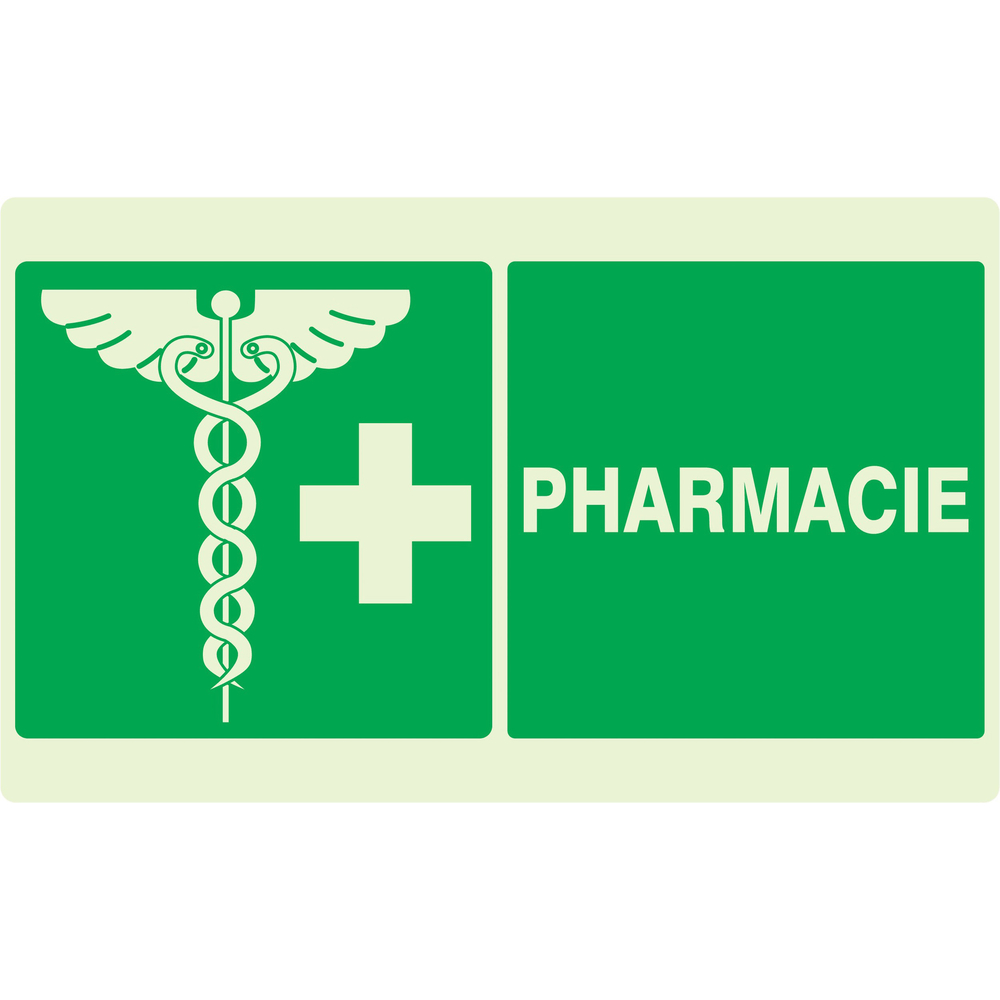 PANNEAU PHARMACIE LUMINESCENT 330X200MM TALIAPLAST - 631401