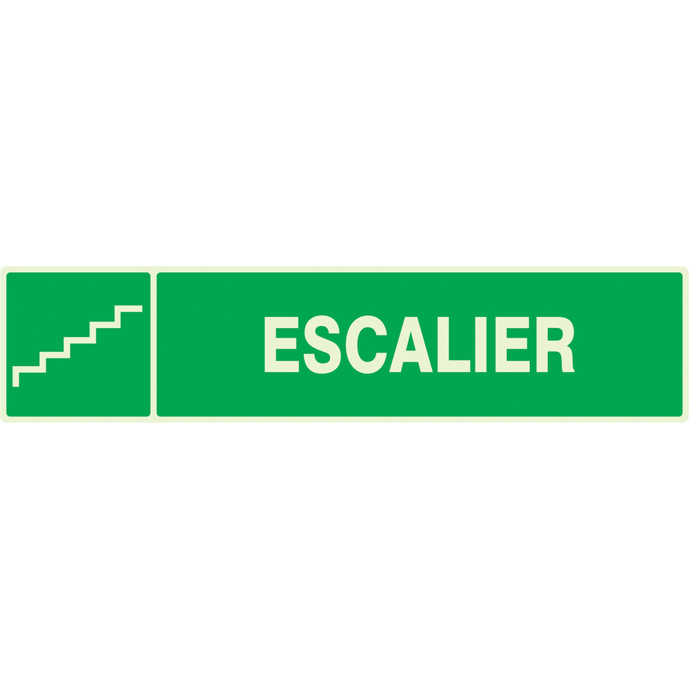 PANNEAU ESCALIER LUMINESCENT 330X75MM TALIAPLAST - 635422