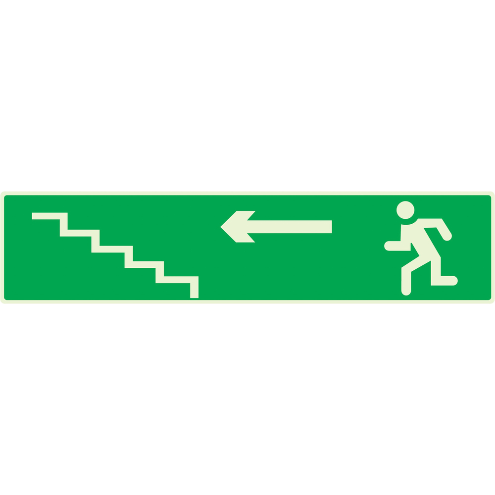 PANNEAU ESCALIER MONTANT A GAUCHE LUMINESCENT 330X75MM TALIAPLAST - 635429