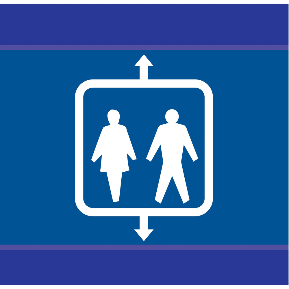 PANNEAU ASCENSEUR D-SIGN D-SIGN 100X100MM TALIAPLAST - 637602