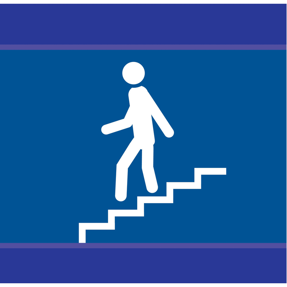 PANNEAU ESCALIER EN DESCENTE D-SIGN 100X100MM TALIAPLAST - 637612