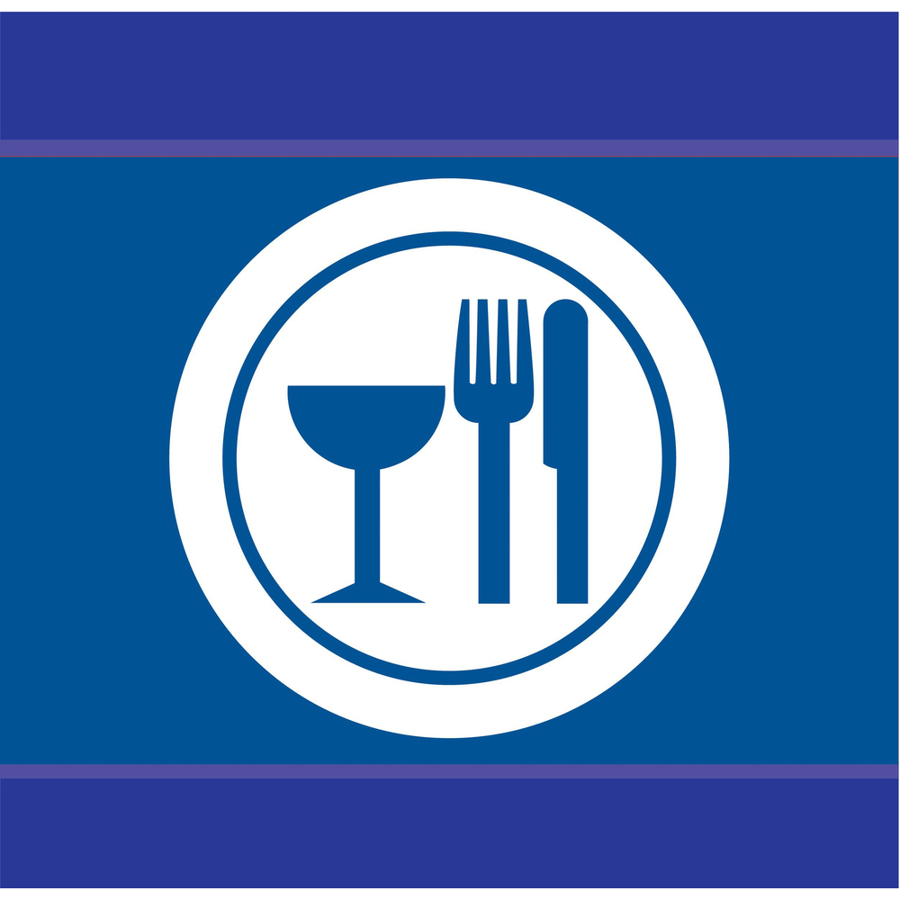 PANNEAU RESTAURANT D-SIGN 100X100MM TALIAPLAST - 637621