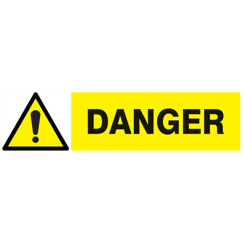 Panneau adhésif DANGER 200X52MM TALIAPLAST - 720304