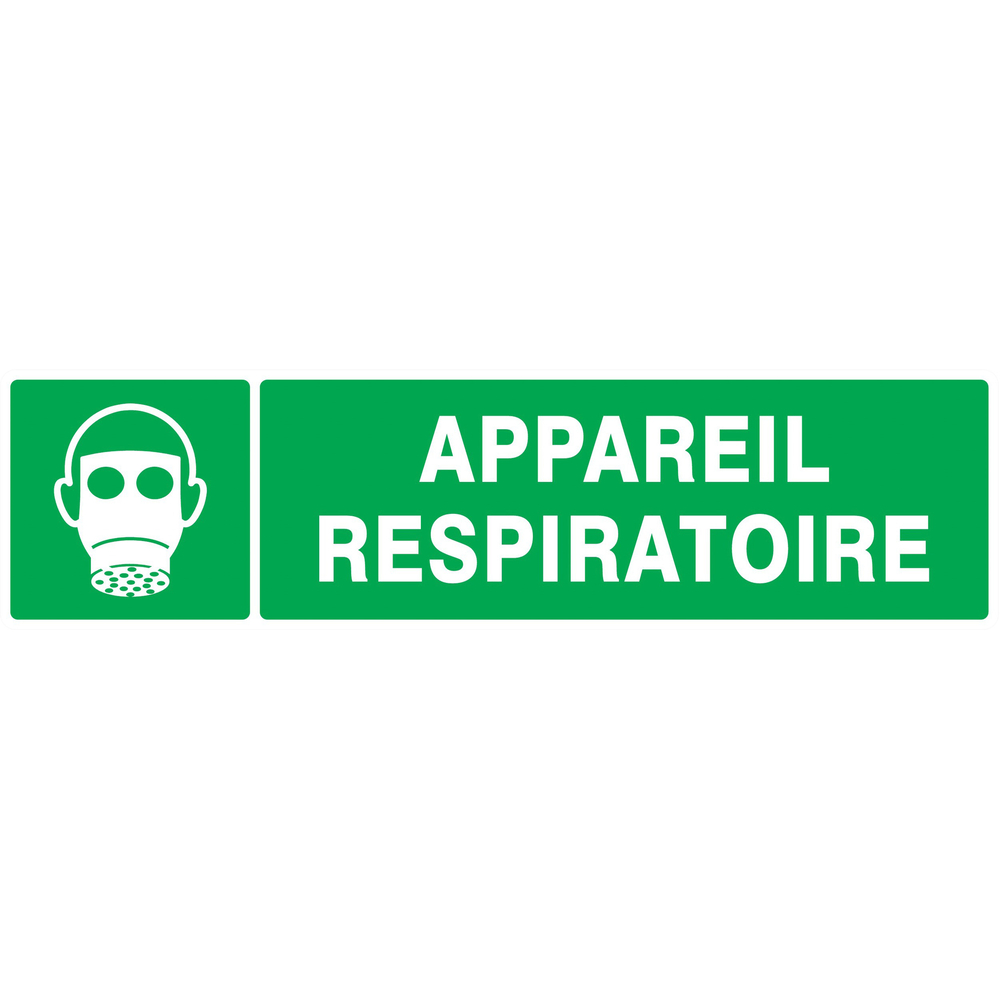 PANNEAU APPAREIL RESPIRATOIRE 200X52MM TALIAPLAST - 720409