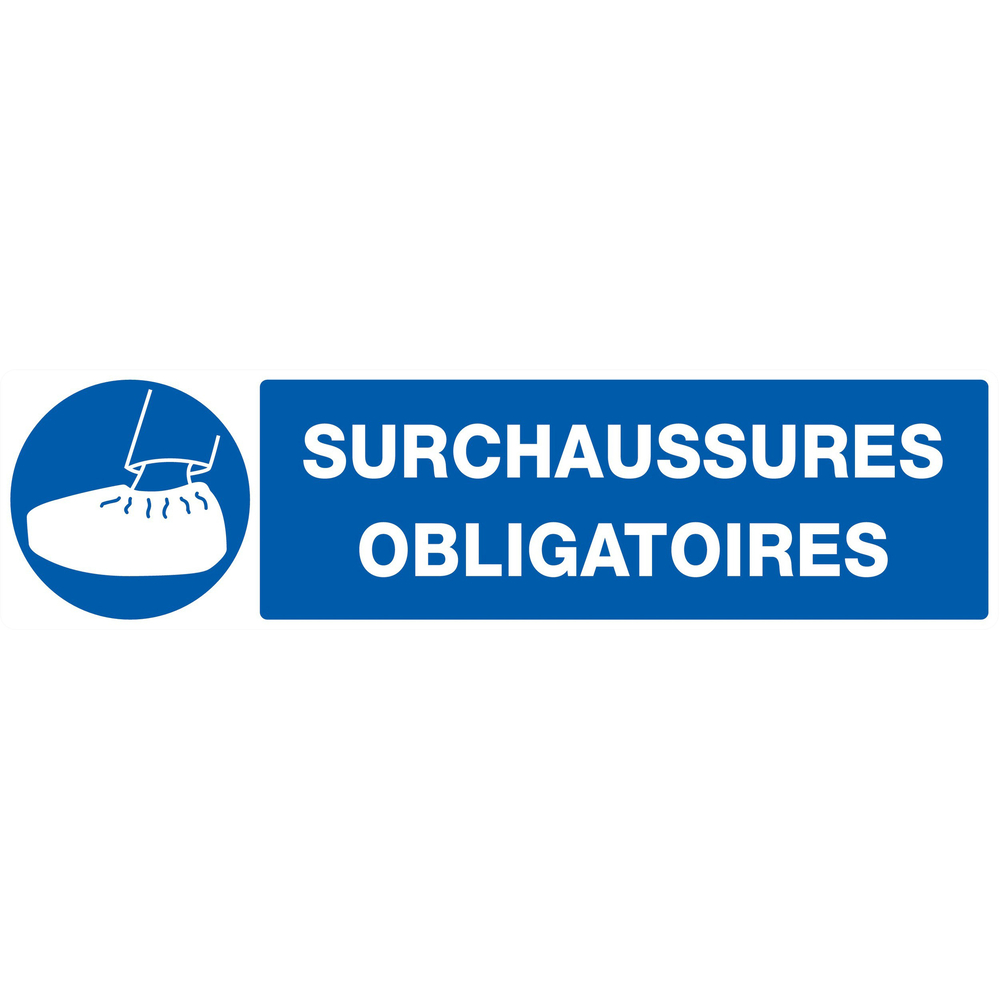 PANNEAU SURCHAUSSURES OBLIGATOIRES 200X52MM TALIAPLAST - 720522