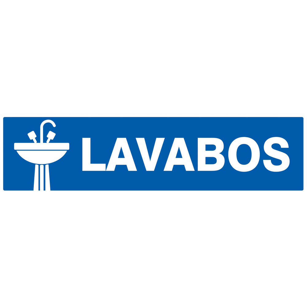 Panneau adhésif LAVABOS 200X52MM TALIAPLAST - 720604