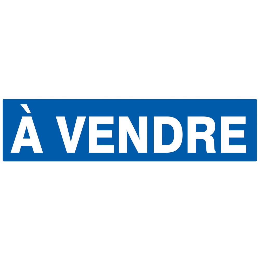Panneau adhésif A VENDRE 200X52MM TALIAPLAST - 720607