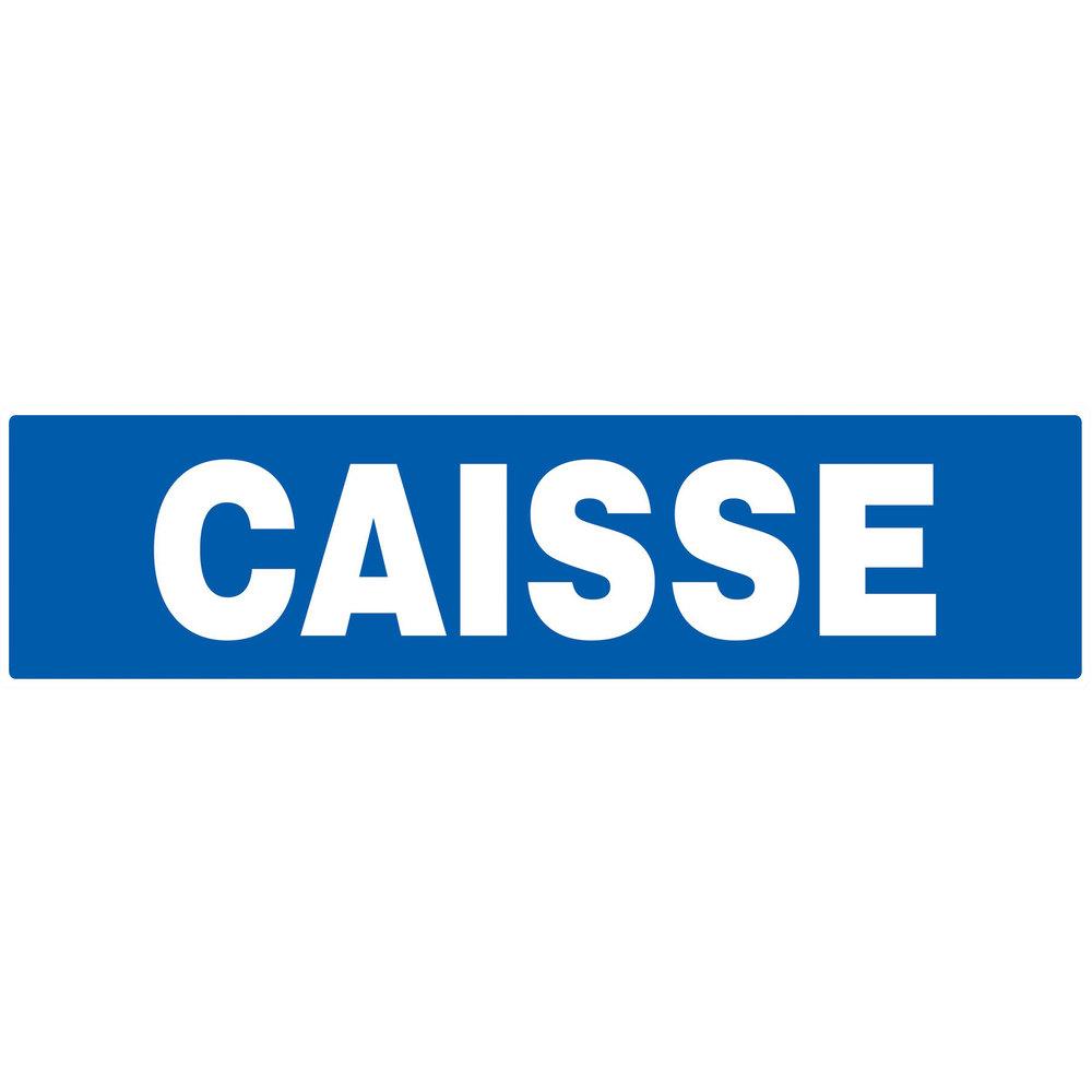 Panneau adhésif CAISSE 200X52MM TALIAPLAST - 720610