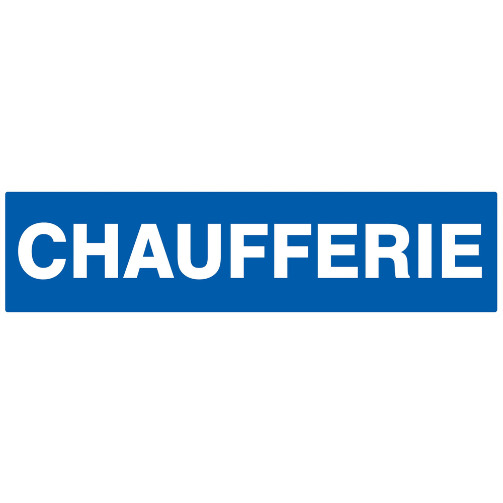 Panneau adhésif CHAUFFERIE 200X52MM TALIAPLAST - 720611