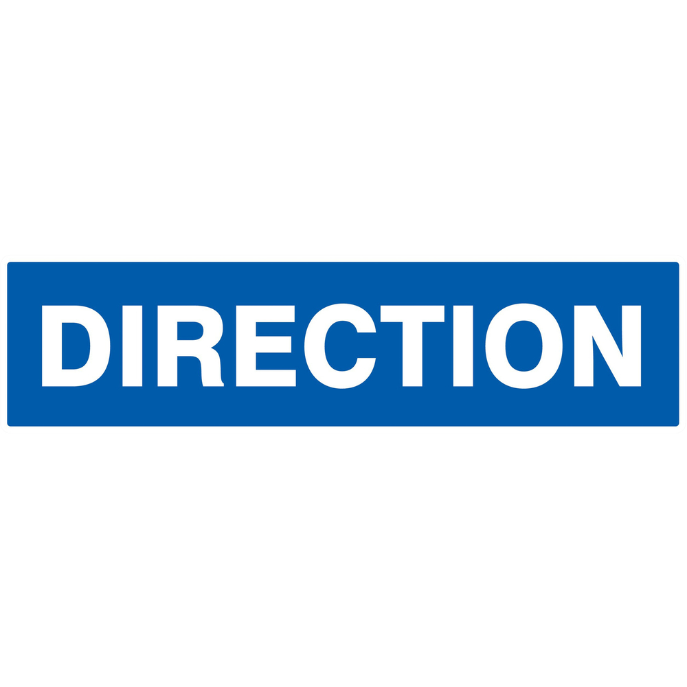 Panneau adhésif DIRECTION 200X52MM TALIAPLAST - 720613