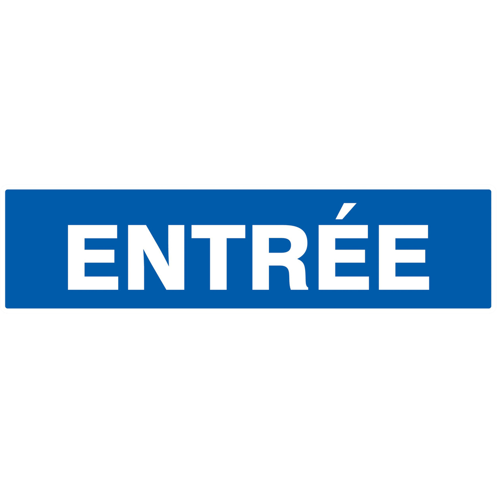 Panneau adhésif ENTREE 200X52MM TALIAPLAST - 720614
