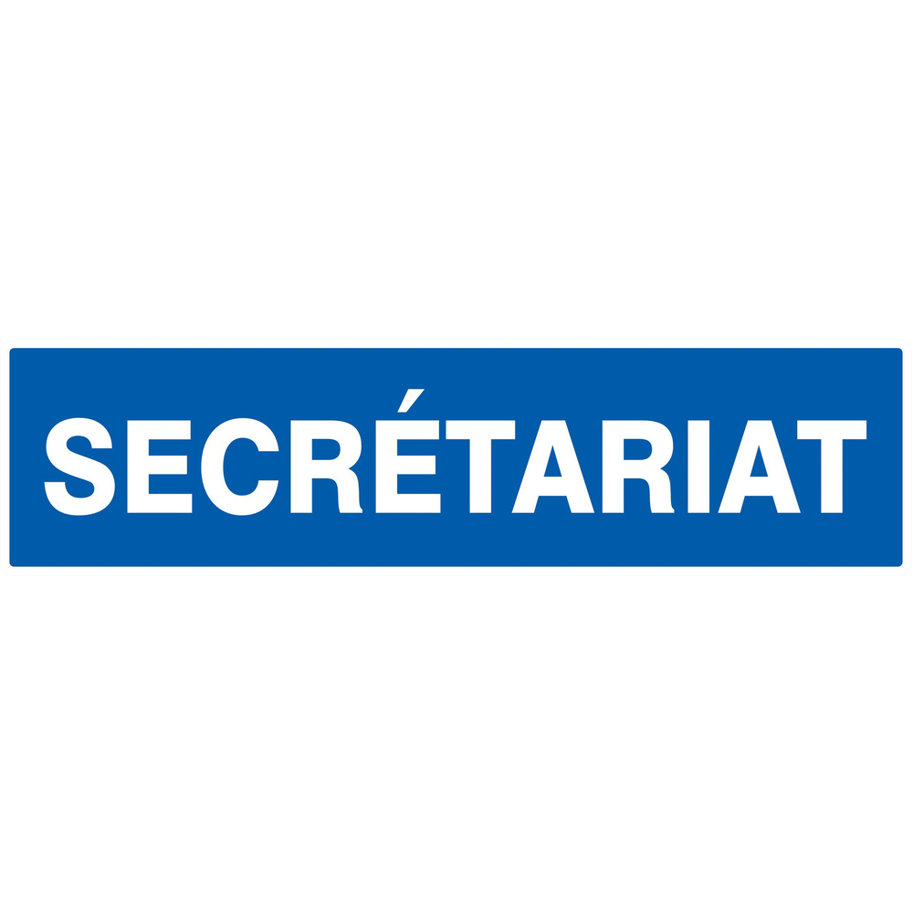 Panneau adhésif SECRETARIAT 200X52MM TALIAPLAST - 720628