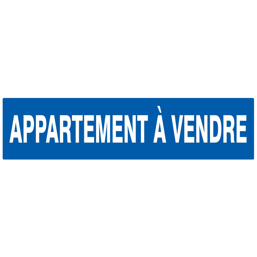 Panneau adhésif APPARTEMENT A VENDRE 200X52MM TALIAPLAST - 720637