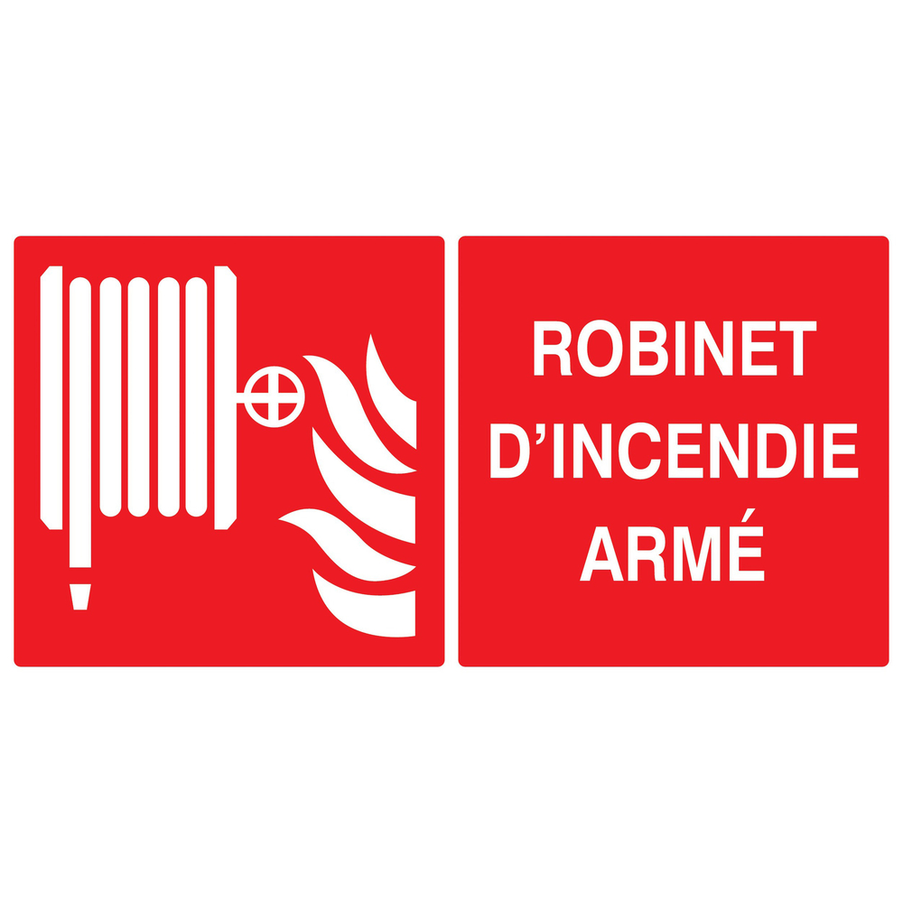 PANNEAU ROBINET D'INCENDIE ARME 330X200MM TALIAPLAST - 721125