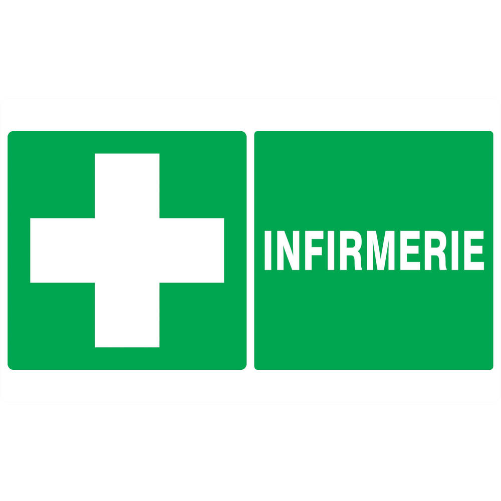 PANNEAU INFIRMERIE 330X200MM TALIAPLAST - 721410
