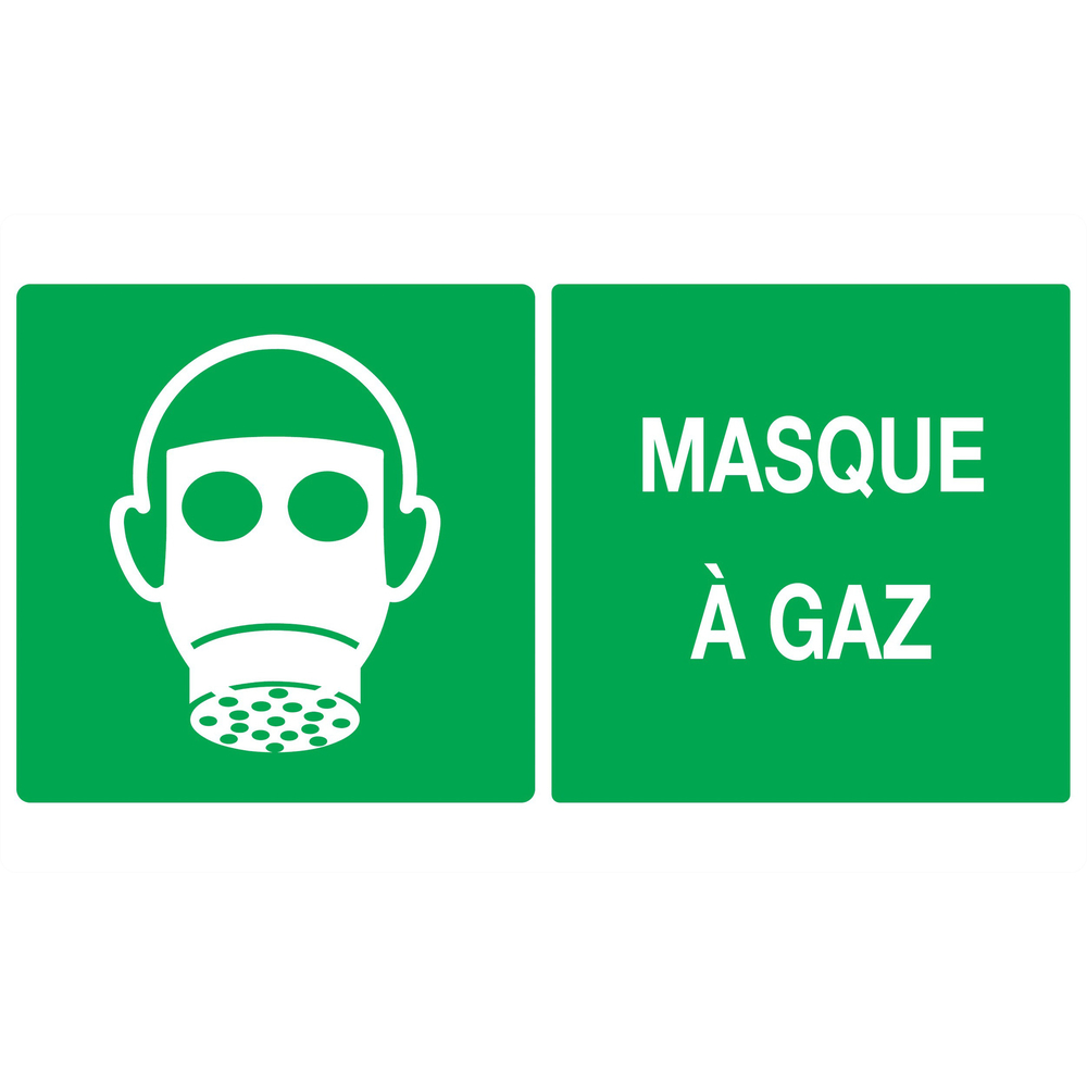 PANNEAU MASQUE A GAZ 330X200MM TALIAPLAST - 721412