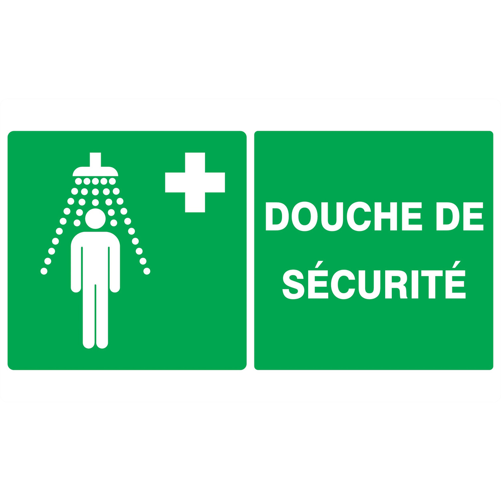 PANNEAU DOUCHE DE SECURITE 330X200MM TALIAPLAST - 721414