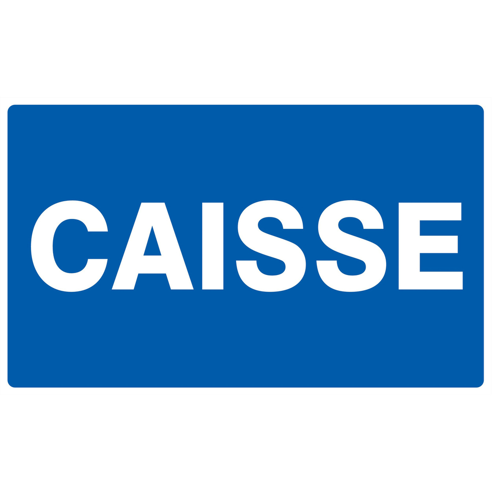 Panneau adhésif CAISSE 330X200MM TALIAPLAST - 721610