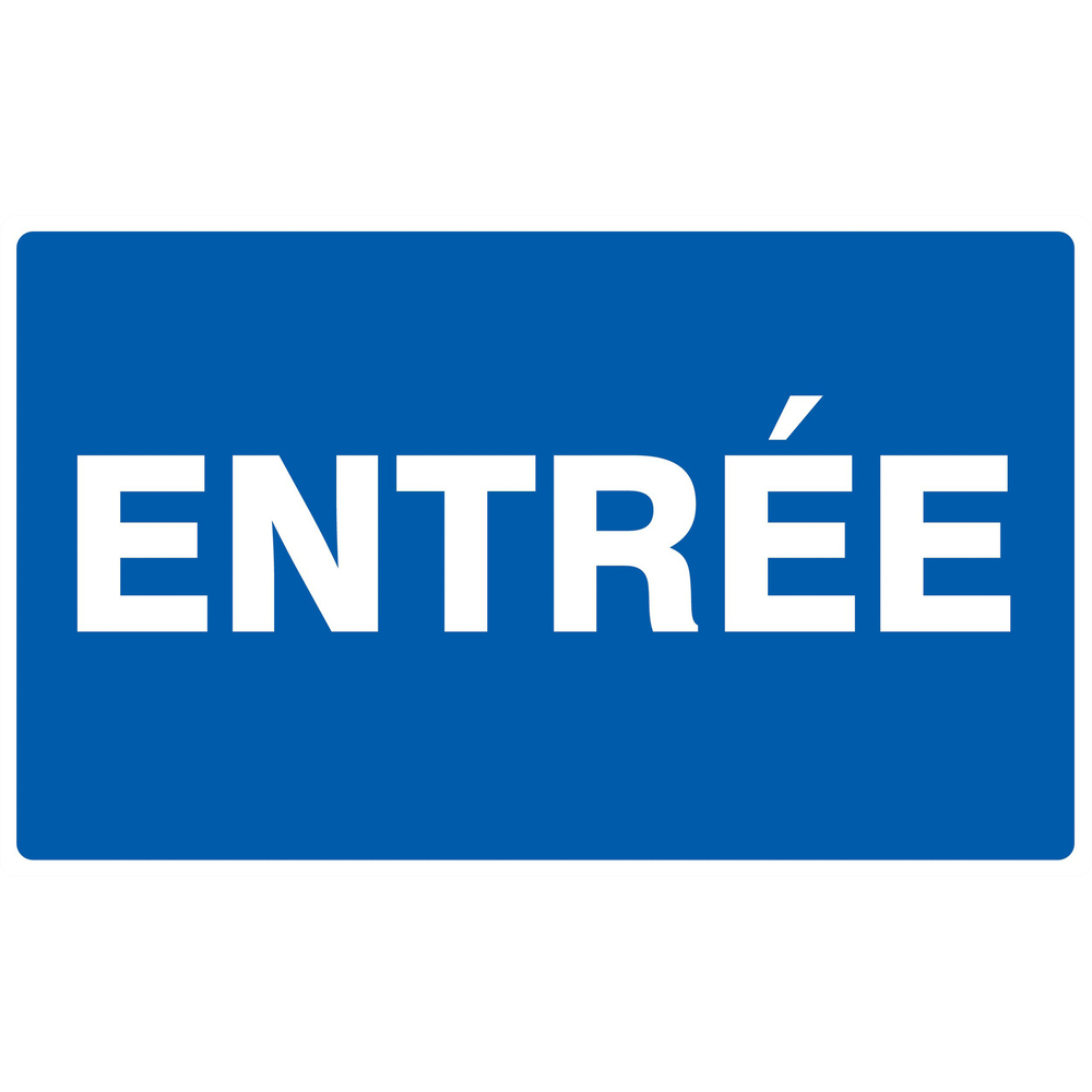 Panneau adhésif ENTREE 330X200MM TALIAPLAST - 721614