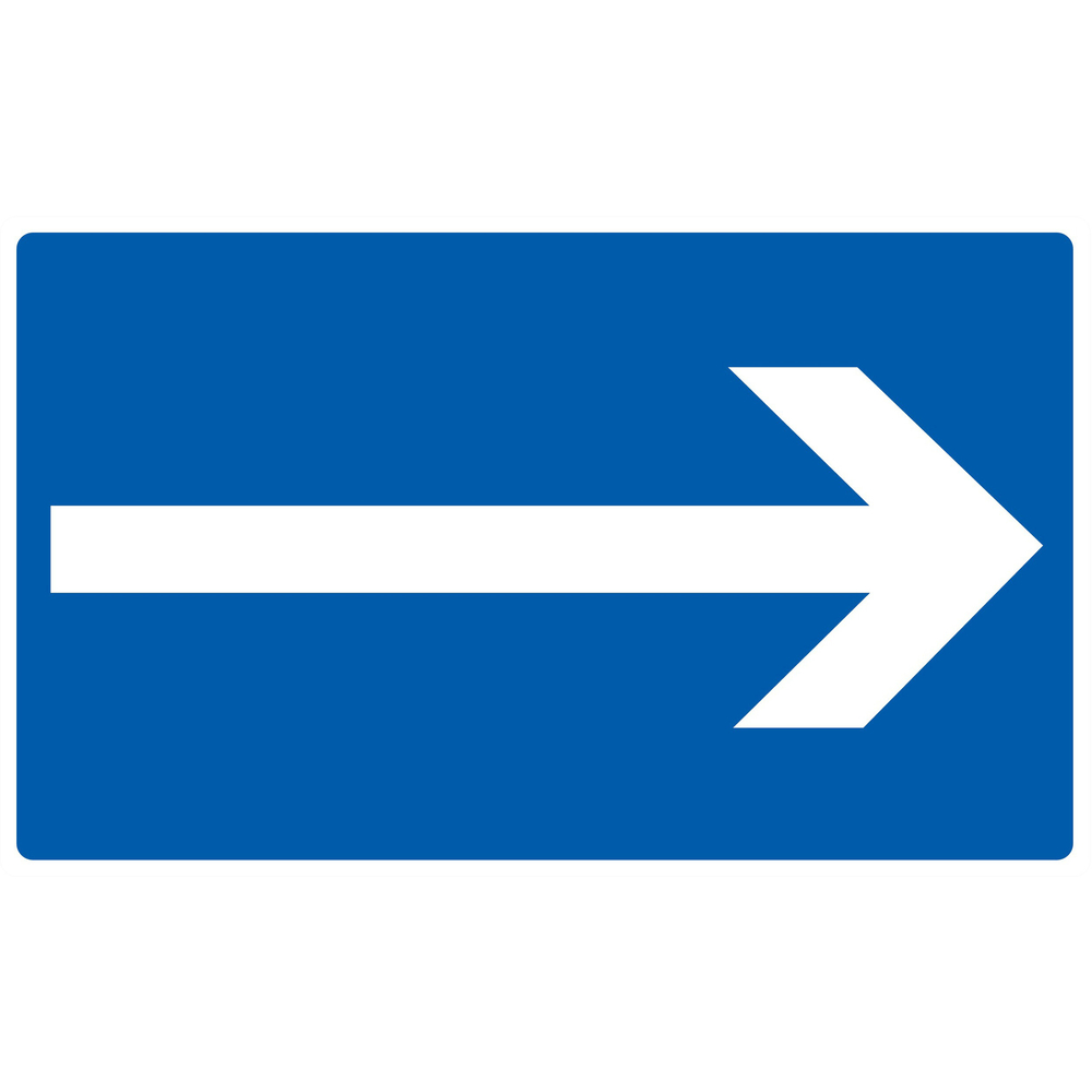 Panneau adhésif FLECHE 330X200MM TALIAPLAST - 721620