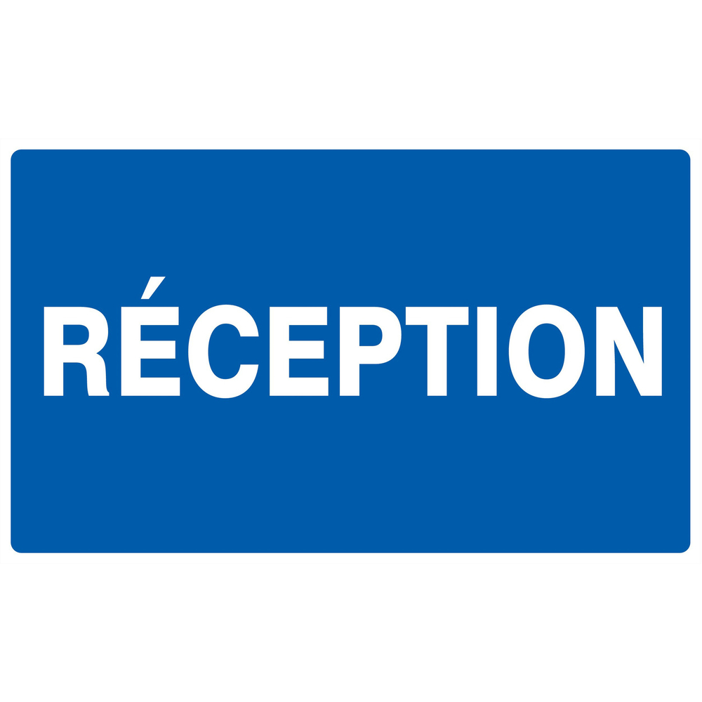 Panneau adhésif RECEPTION 330X200MM TALIAPLAST - 721624