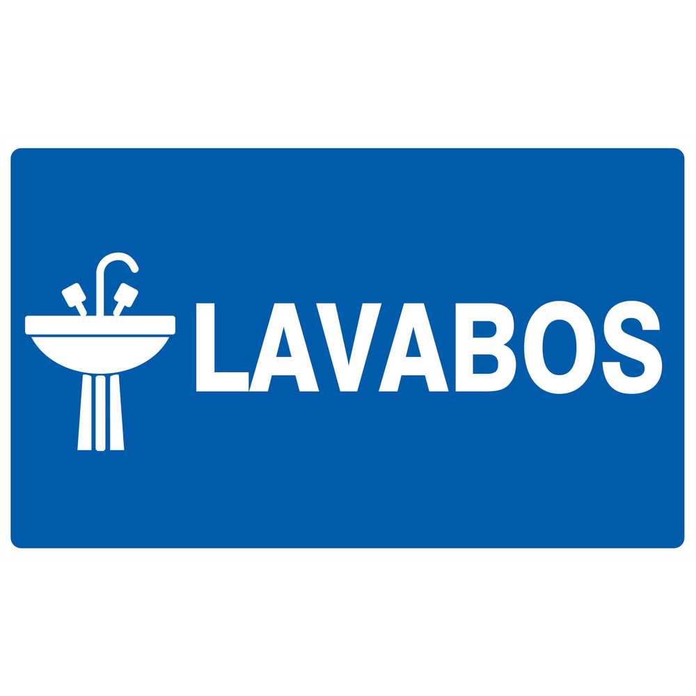 Panneau adhésif LAVABOS 330X200MM TALIAPLAST - 721640