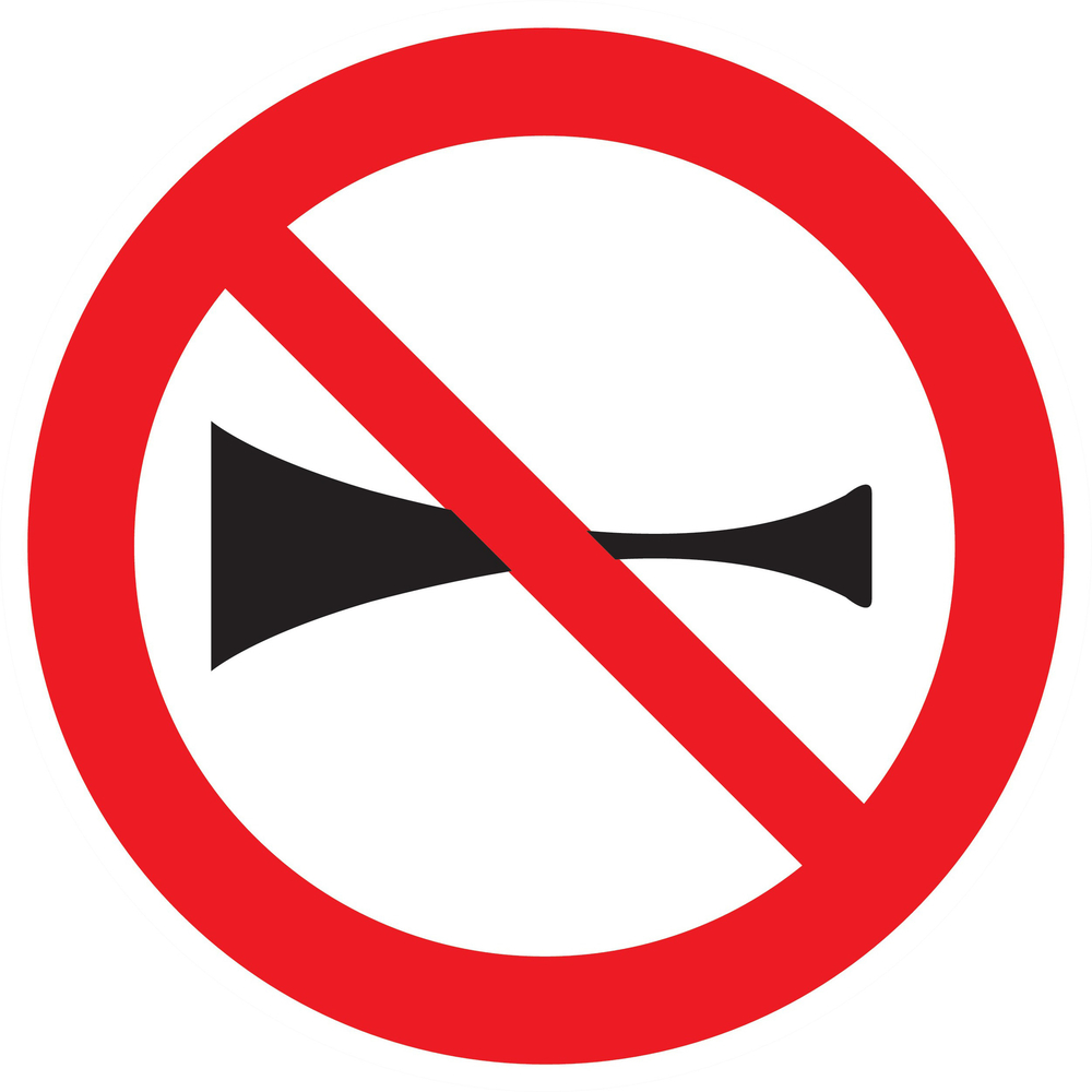 Adhesif Klaxon interdit TALIAPLAST - 722267