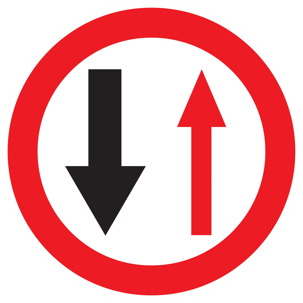 Panneau adhésif VOUS N'ETES PAS PRIORITAIRE Ø300MM TALIAPLAST - 722268