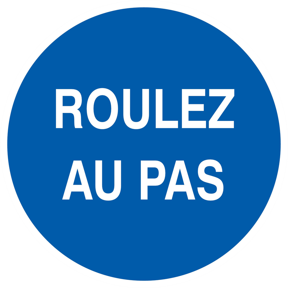 PANNEAU ROULEZ AU PAS Ø300MM TALIAPLAST - 722501