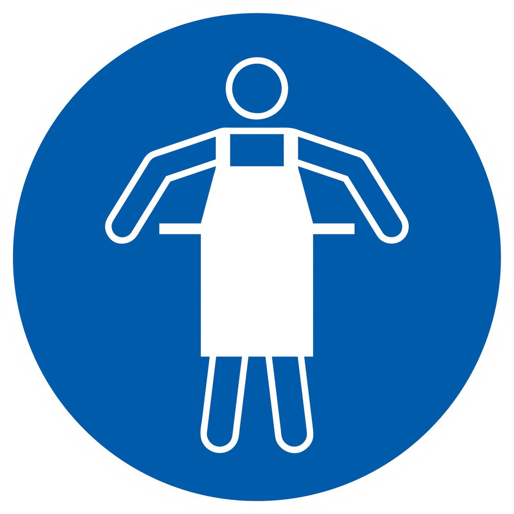 PANNEAU TABLIER DE PROTECTION OBLIGATOIRE Ø300MM TALIAPLAST - 722516