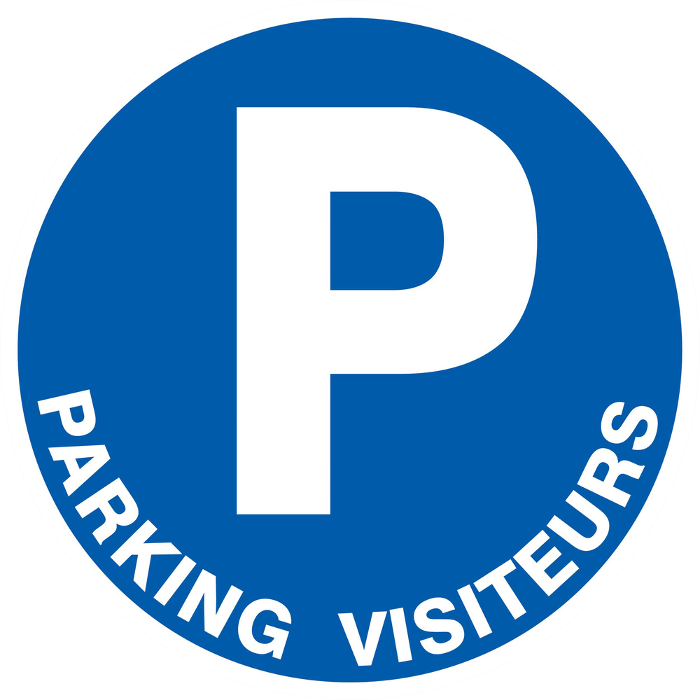 PANNEAU PARKING VISITEURS Ø300MM TALIAPLAST - 722521