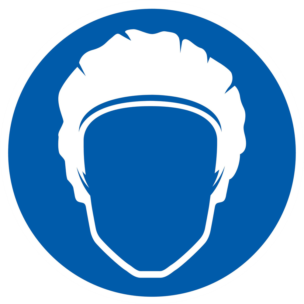 Panneau adhésif PORT DE LA CHARLOTTE OBLIGATOIRE Ø300MM TALIAPLAST - 722549